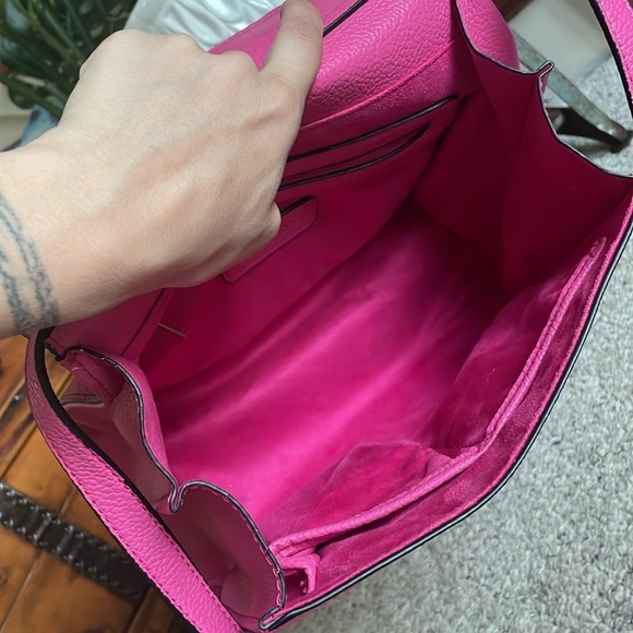 Steve Madden Pink Faux Leather Women's Crossbody Purse - Picture 12 of 17